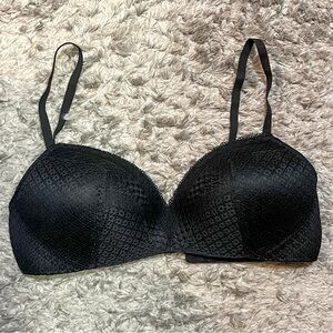 NWOT Black Wire-free Bra